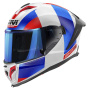 Casque Integral Givi 50.3 Vision White Blue Red