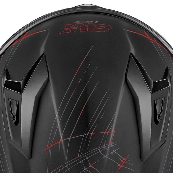 Givi 50.7 Phobia Matt Black Red