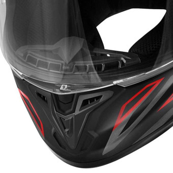 Givi 50.7 Proton Matt Titanium Red