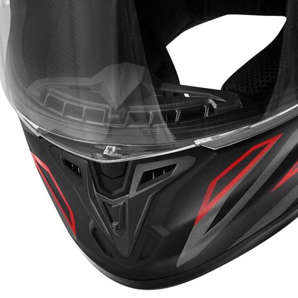 Givi 50.7 Proton Matt Titanium Red