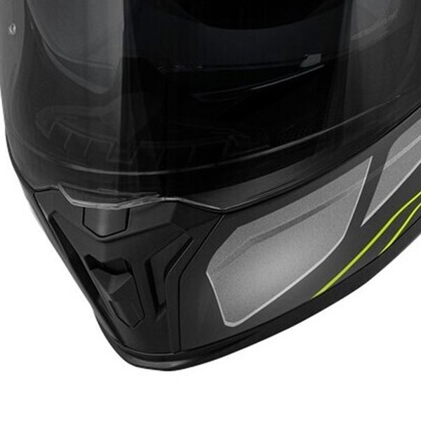 Givi 55.1 Zephir Matt Black Silver Titanium Fluo Yellow