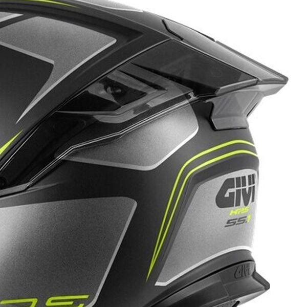 Givi 55.1 Zephir Matt Black Silver Titanium Fluo Yellow
