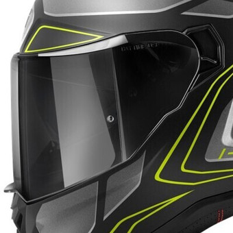 Givi 55.1 Zephir Matt Black Silver Titanium Fluo Yellow