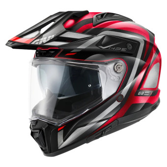 Integral Givi 80.1 Fiber Apex Black Titanium Red
