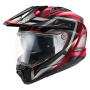 Casque Integral Givi 80.1 Fiber Apex Black Titanium Red