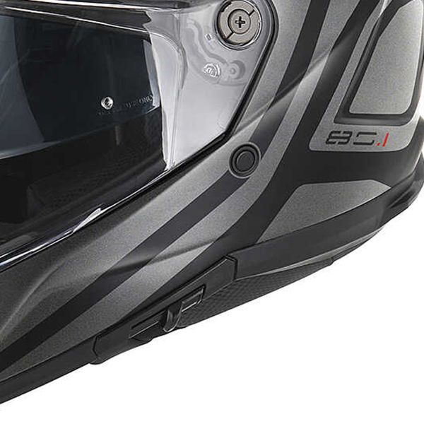 Givi 80.1 Fiber Apex Matt Black Titanium Red