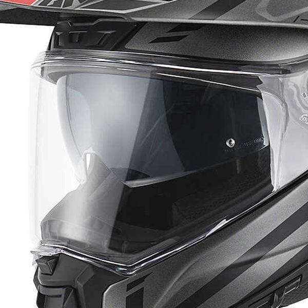 Givi 80.1 Fiber Apex Matt Black Titanium Red