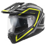 Casque Integral Givi 80.1 Fiber Apex Matt Grey Black Yellow