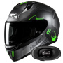 Casque Integral HJC C10 Aspa MC4SF + Kit bluetooth 5R Lite