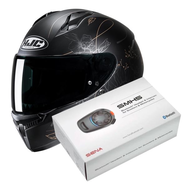 Integral HJC C10 Epik MC9SF + Kit Bluetooth SMH5 Solo
