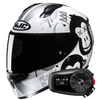 Integral HJC C10 Geti MC10 + Kit Bluetooth 5S Solo