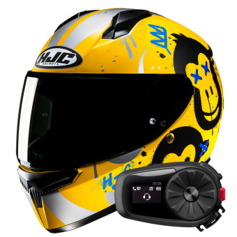 Integral HJC C10 Geti MC3SF + Kit Bluetooth 5S Solo