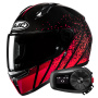 Casque Integral HJC C10 Haven MC1 + Kit Bluetooth 5S Solo