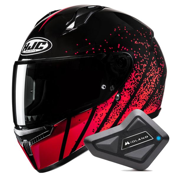 Integral HJC C10 Haven MC1 + Kit Bluetooth BT Mini Integral HJC C10 Haven MC1 + Kit Bluetooth BT Mini