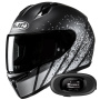 Casque Integral HJC C10 Haven MC5SF + Kit bluetooth 5R Lite Solo