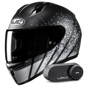 Integral HJC C10 Haven MC5SF + Kit Bluetooth Lokui K30