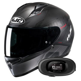 Integral HJC C10 Inka MC1SF + Kit bluetooth 5R Lite