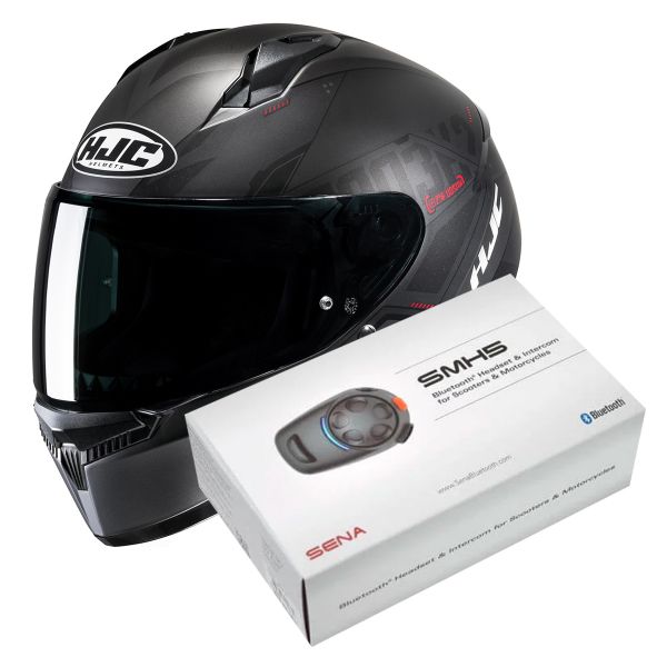 Integral HJC C10 Inka MC1SF + Kit Bluetooth SMH5 Solo