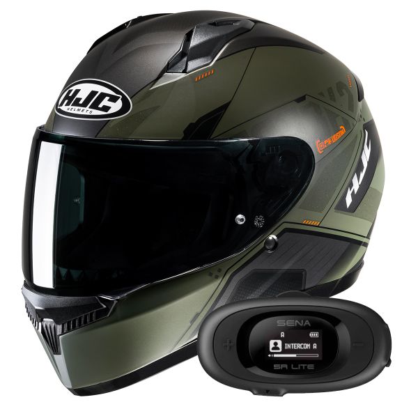 Integral HJC C10 Inka MC7SF + Kit bluetooth 5R Lite Integral HJC C10 Inka MC7SF + Kit bluetooth 5R Lite
