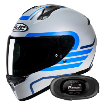 Integral HJC C10 Lito MC2SF + Kit bluetooth 5R Lite