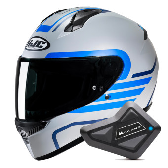 Integral HJC C10 Lito MC2SF + Kit Bluetooth BT Mini