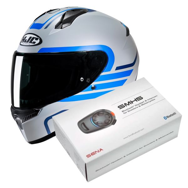 Integral HJC C10 Lito MC2SF + Kit Bluetooth SMH5 Solo