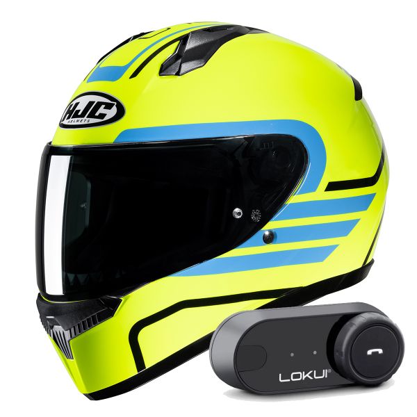 Integral HJC C10 Lito MC3H + Kit Bluetooth Lokui K30