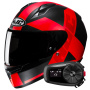 Casque Integral HJC C10 Tez MC1SF + Kit Bluetooth 5S Solo