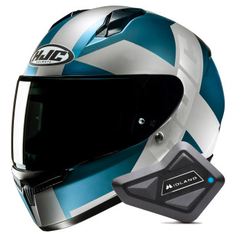 Integral HJC C10 Tez MC2SF + Kit Bluetooth BT Mini