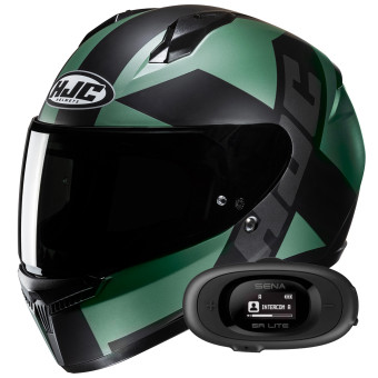 Integral HJC C10 Tez MC4SF + Kit bluetooth 5R Lite Solo