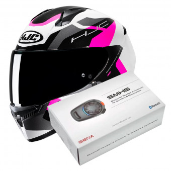 Integral HJC C10 Tins MC8 + Kit Bluetooth SMH5 Solo
