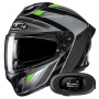 Casque Integral HJC C71 Faber MC7 + Kit bluetooth 5R Lite Solo