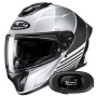 Casque Integral HJC C71 Morix MC5 + Kit bluetooth 5R Lite Solo