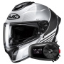 Casque Integral HJC C71 Morix MC5 + Kit Bluetooth 5S Solo