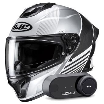 Casque Integral HJC C71 Morix MC5 + Kit Bluetooth Lokui K30 Casque Integral HJC C71 Morix MC5 + Kit Bluetooth Lokui K30