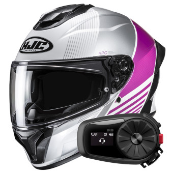 Casque Integral HJC C71 Morix MC8 + Kit Bluetooth 5S Solo Casque Integral HJC C71 Morix MC8 + Kit Bluetooth 5S Solo