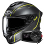 Casque Integral HJC C71 Quez MC3HSF + Kit Bluetooth 5S Solo