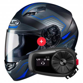 Integral HJC CS-15 Trion MC2SF + Kit Bluetooth 5S