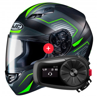 Integral HJC CS-15 Trion MC3HSF + Kit Bluetooth 5S