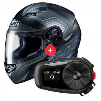 Integral HJC CS-15 Trion MC5SF + Kit Bluetooth 5S