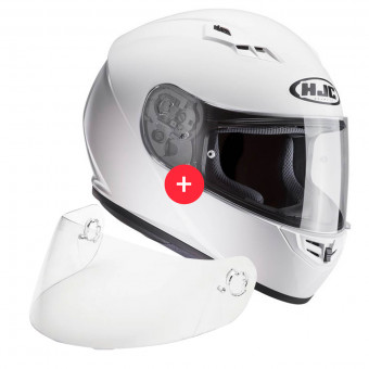 Integral HJC CS-15 White + Pantalla