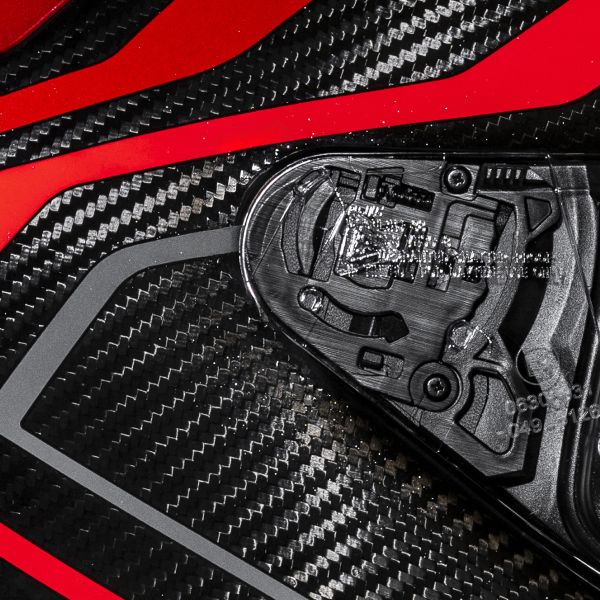 HJC F71 Carbon Nevio MC1 + Kit Bluetooth Smart 21B Flat Black