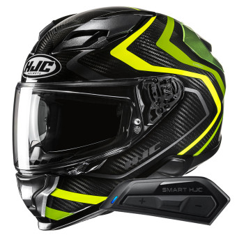 Casque Integral HJC F71 Carbon Nevio MC3H + Kit Bluetooth Smart 11B Casque Integral HJC F71 Carbon Nevio MC3H + Kit Bluetooth Smart 11B