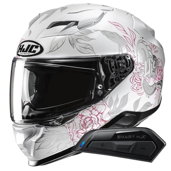 Integral HJC F71 Eliz MC8 + Kit Bluetooth Smart 11B