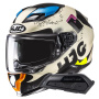Casque Integral HJC F71 Faco MC28 + Kit Bluetooth Smart 21B Flat Black