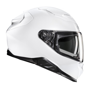 HJC F71 Pearl White
