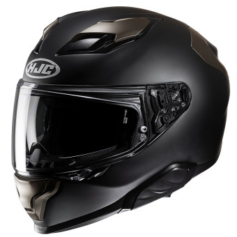 Integral HJC F71 Semi Flat Black Titanium + Kit Bluetooth Smart 11B