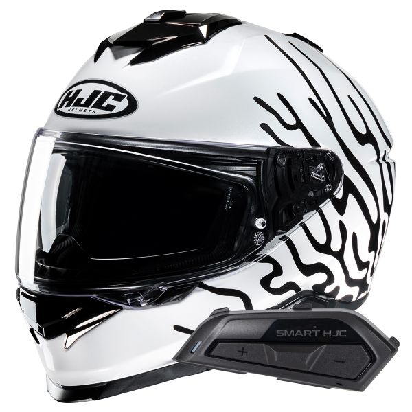 Integral HJC i71 Celos MC3H + Kit Bluetooth Smart 21B