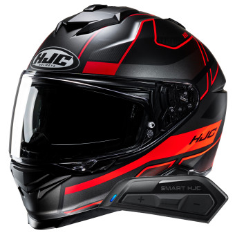 Integral HJC i71 Iorix MC1SF + Kit Bluetooth Smart 11B