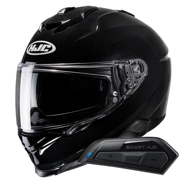 Integral HJC i71 Metal Black + Kit Bluetooth Smart 11B Integral HJC i71 Metal Black + Kit Bluetooth Smart 11B